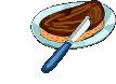 tartine de nutella