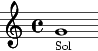 clé de sol