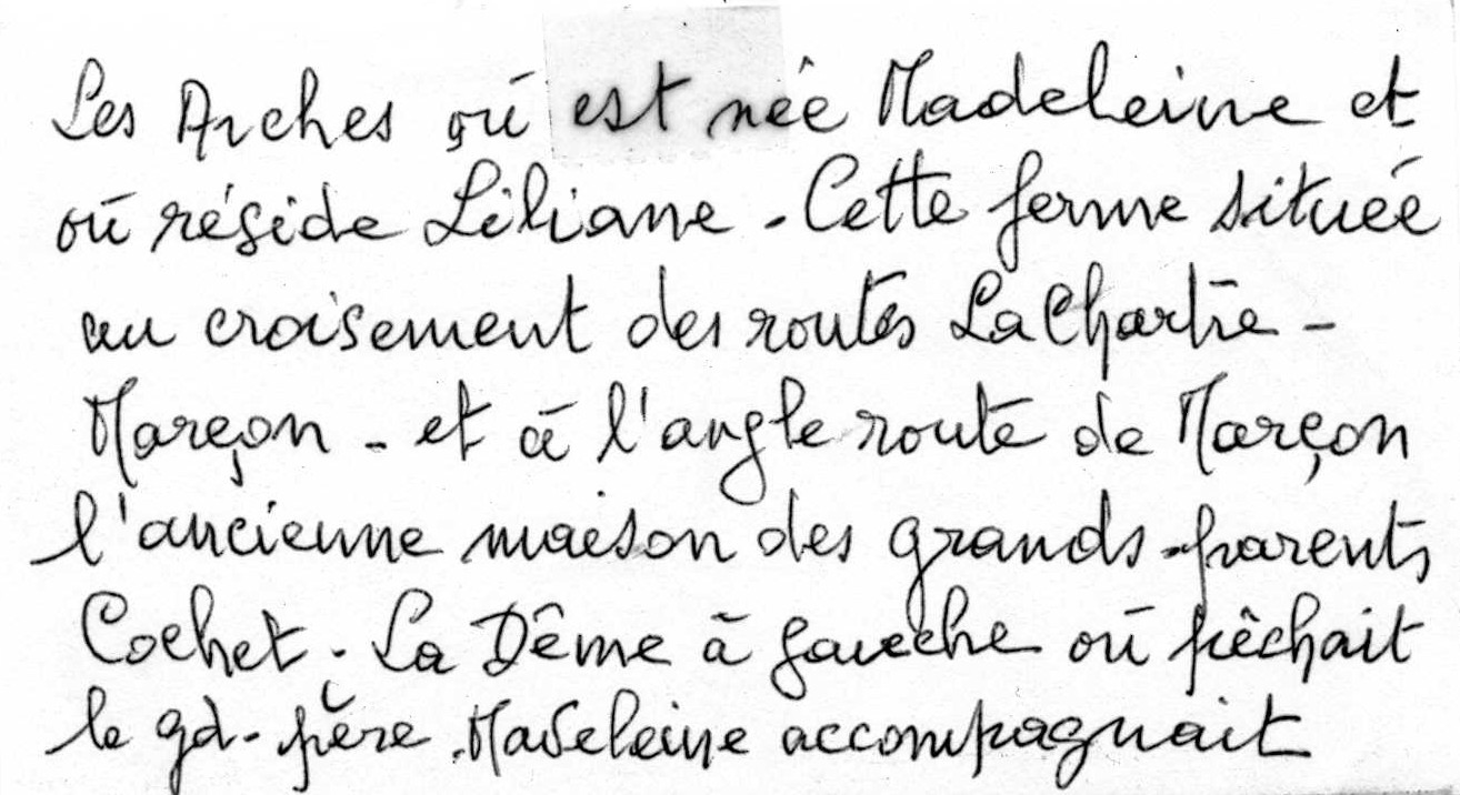 Commentaires de Fernande
