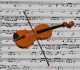 violon et partition