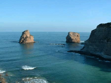 les deux jumeaux à Hendaye